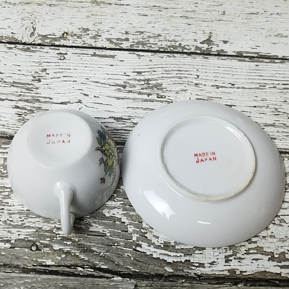 Vintage Toy China Tea Set Floral pattern NIB - Picture 5 of 8